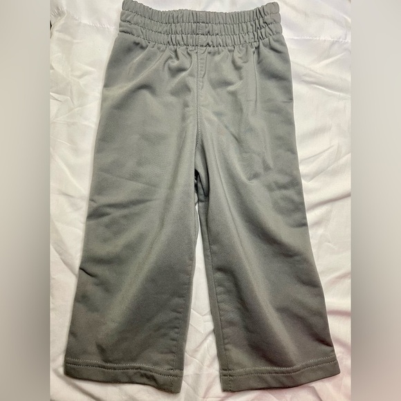Circo 18 Month Toddler Grey athletic pants PRELOVED white stripes on sides - Picture 2 of 8